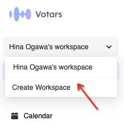 Create Workspace Button