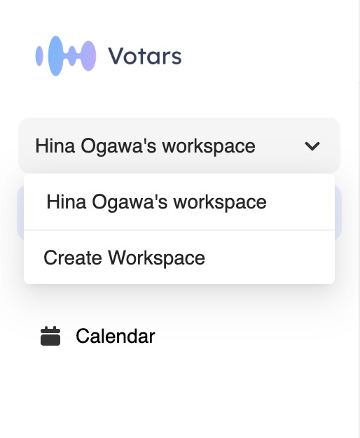 Create Workspace Screenshot