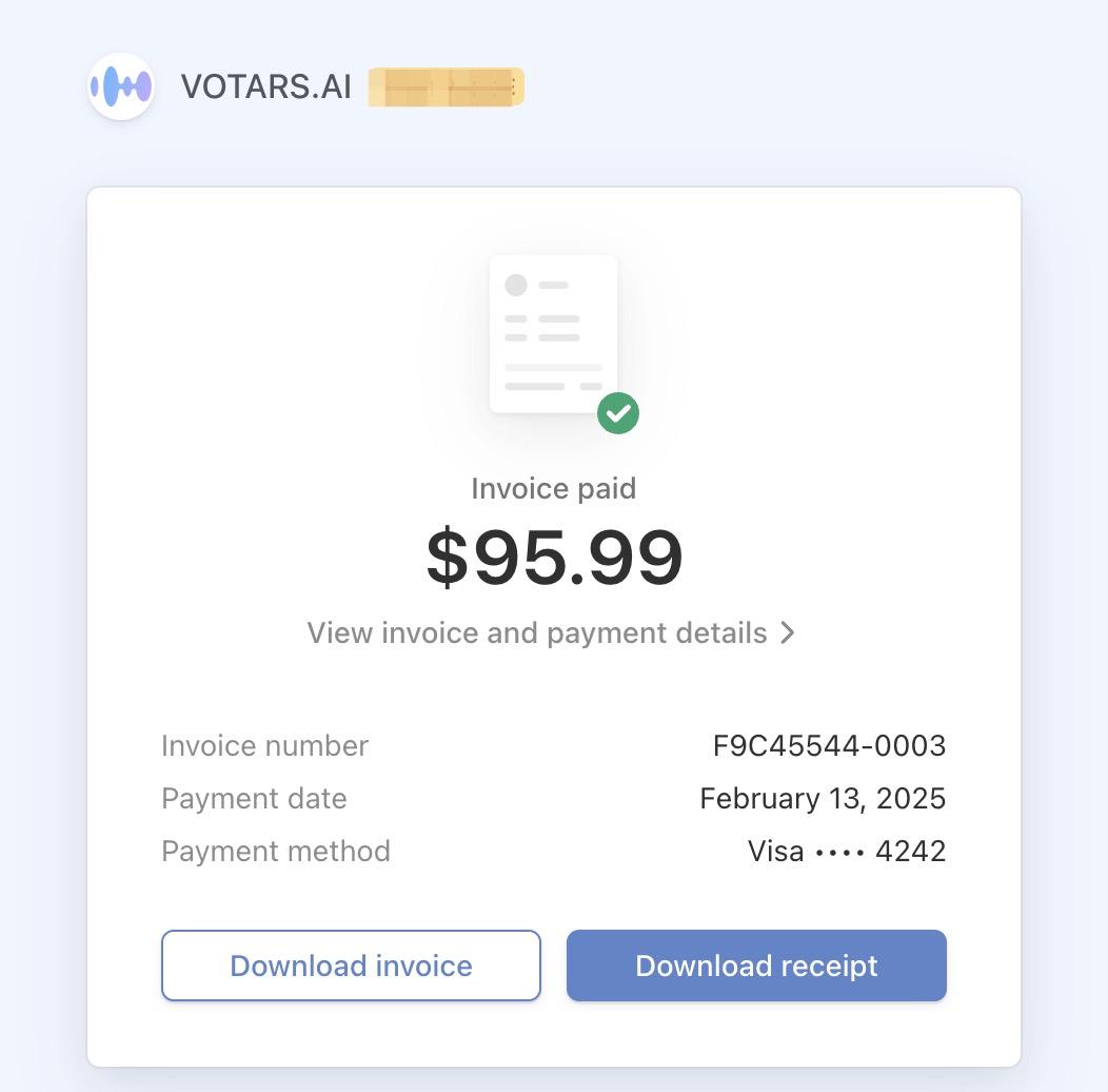 Invoice Details Popup