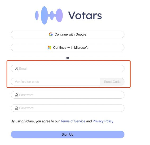 Verification Code Input